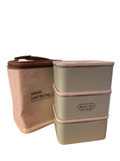 Lunch Bog Bag ជ្រុង 3box