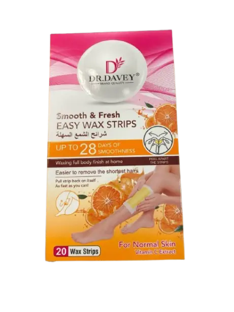 Dr.Davey Wax Strips Vitamin C 20pcs