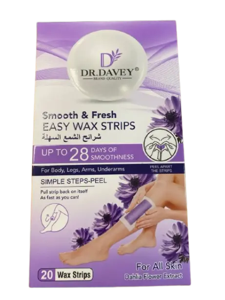 Dr.Davey Wax Strips Dahlia Flower 20pcs