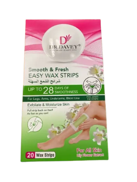 Dr.Davey Wax Strips Lily Flower 20pcs