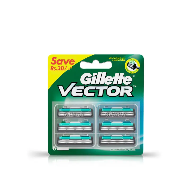 Gillette ផ្លែសម្រាប់កោររោម 4pcs