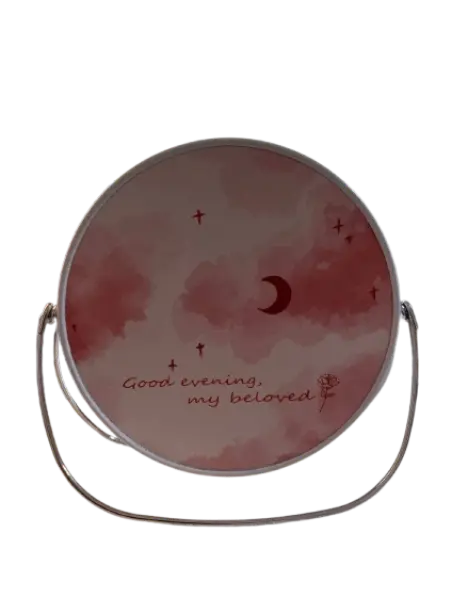 កញ្ចក់មូលរូបផ្កា ០1 #269A