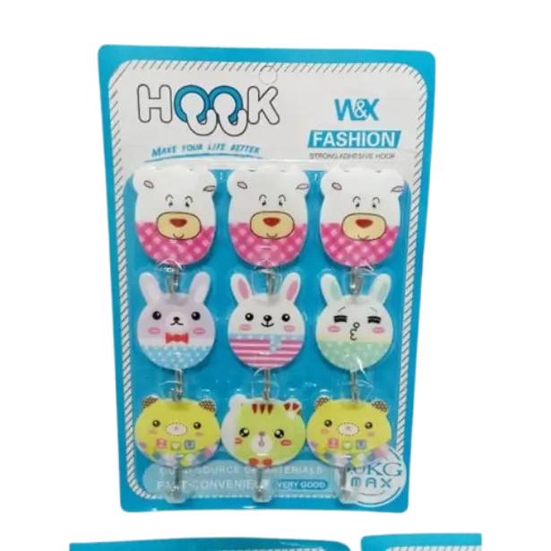 W&X Hook ទំពួកព្យួរតុក្កតា#4041 3kg*9