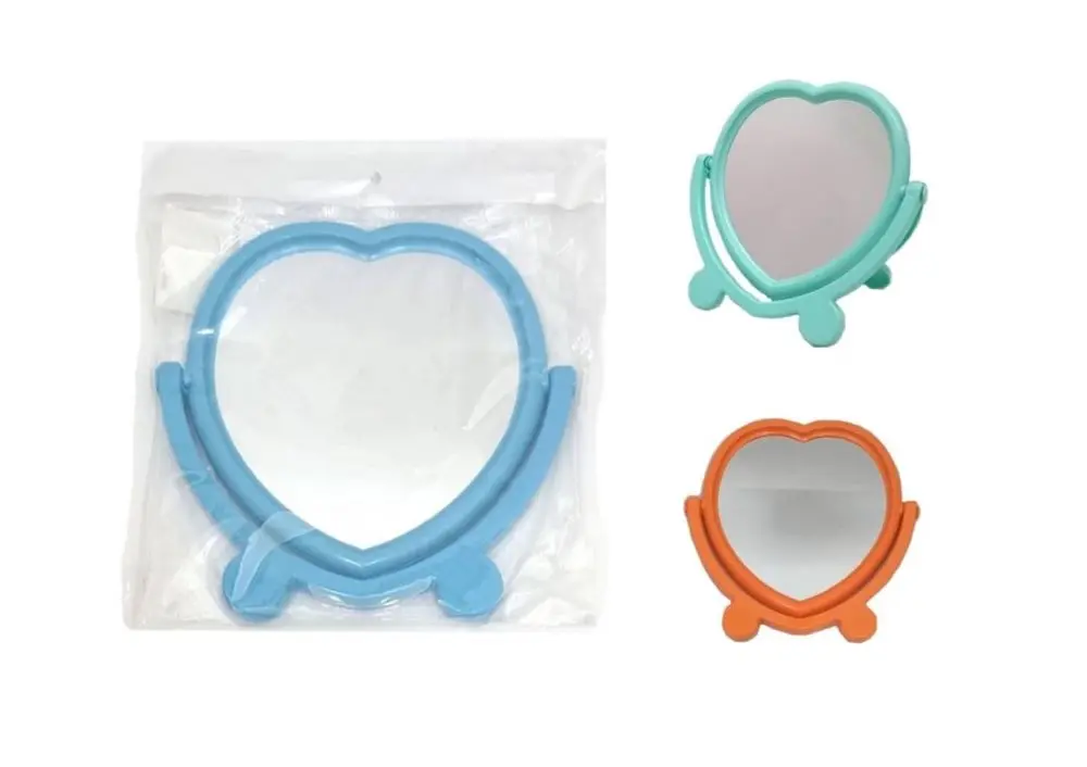 Mirror កញ្ចក់រាងបេះដូងមានជើង #075