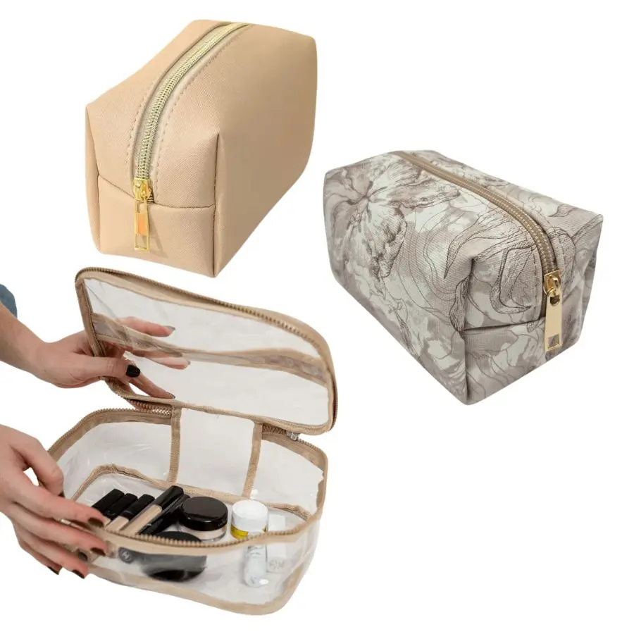 កាបូបដាក់សម្ភារៈផាត់មុខ *3pcs