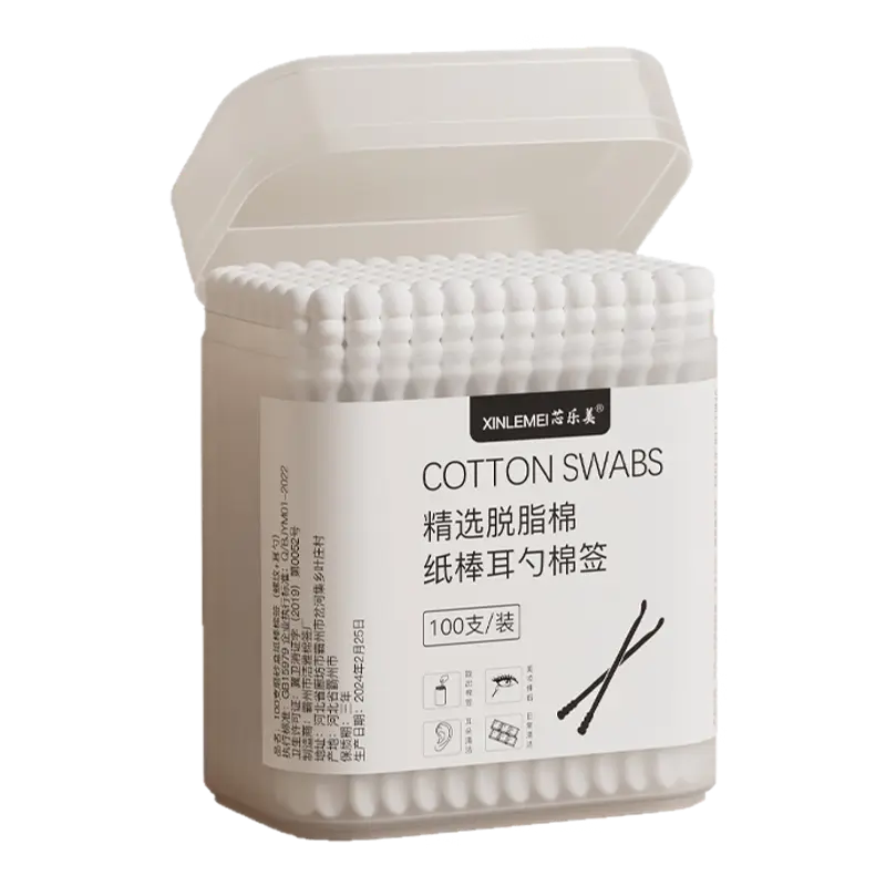 Xinlemei Cotton Swabs 100pcs
