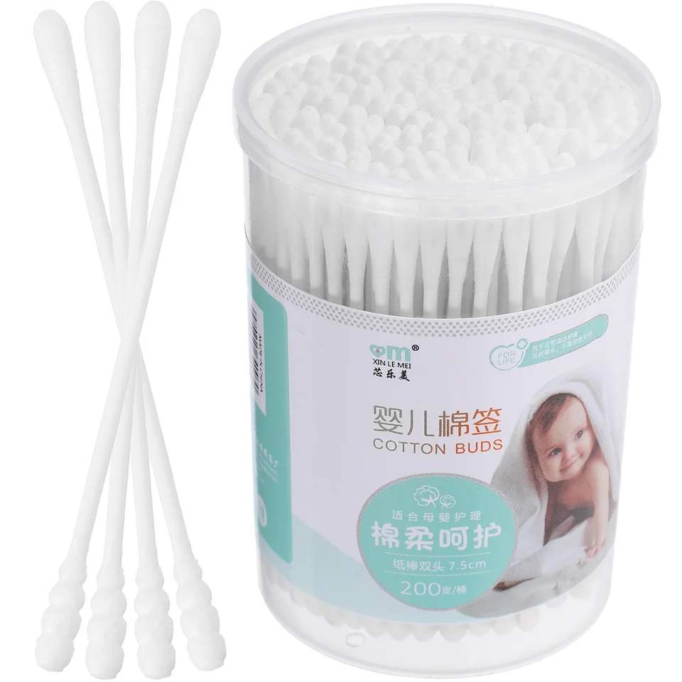 Xinlemei Cotton Buds #JY-4007 200pcs
