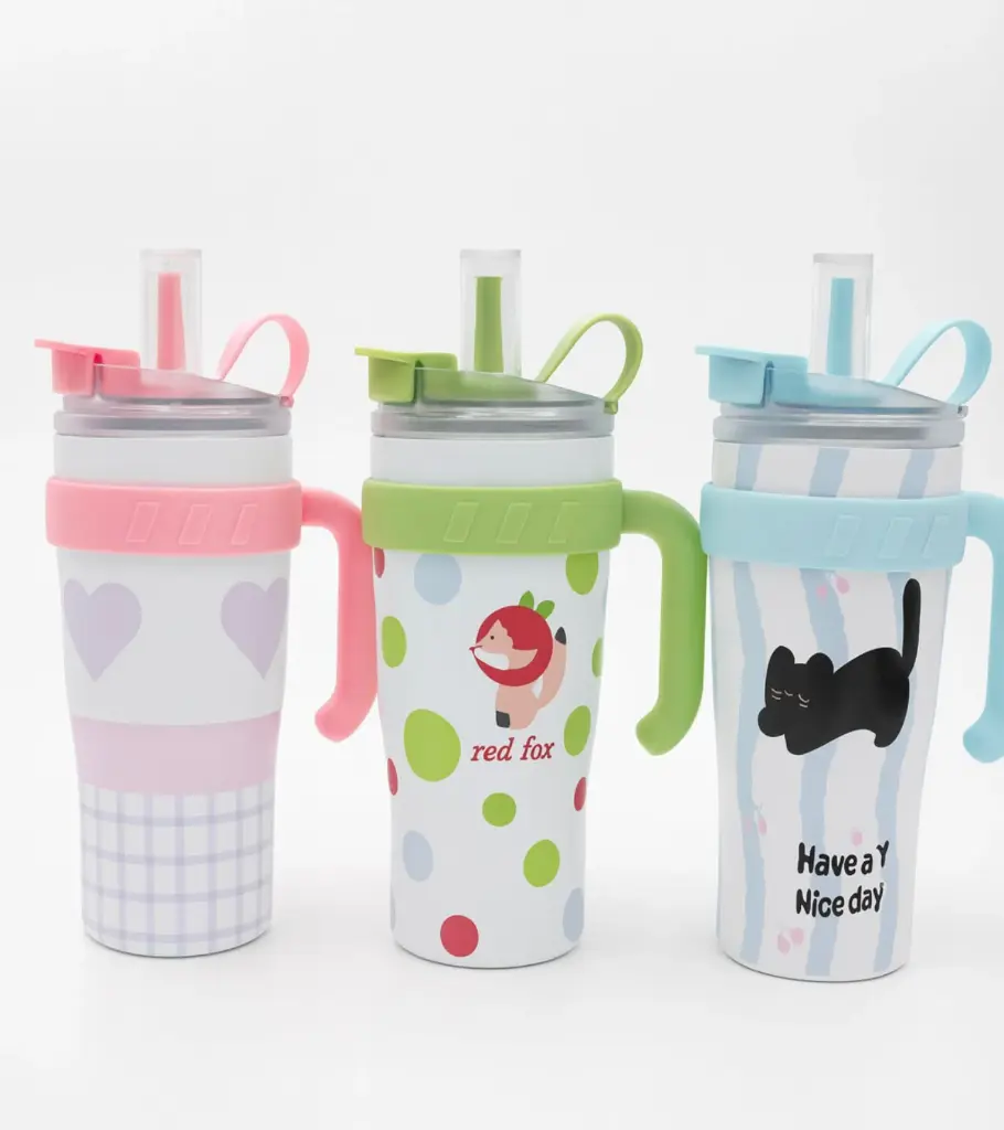 កែវទឹកអ៊ីណុក #BS22-3D 900ml