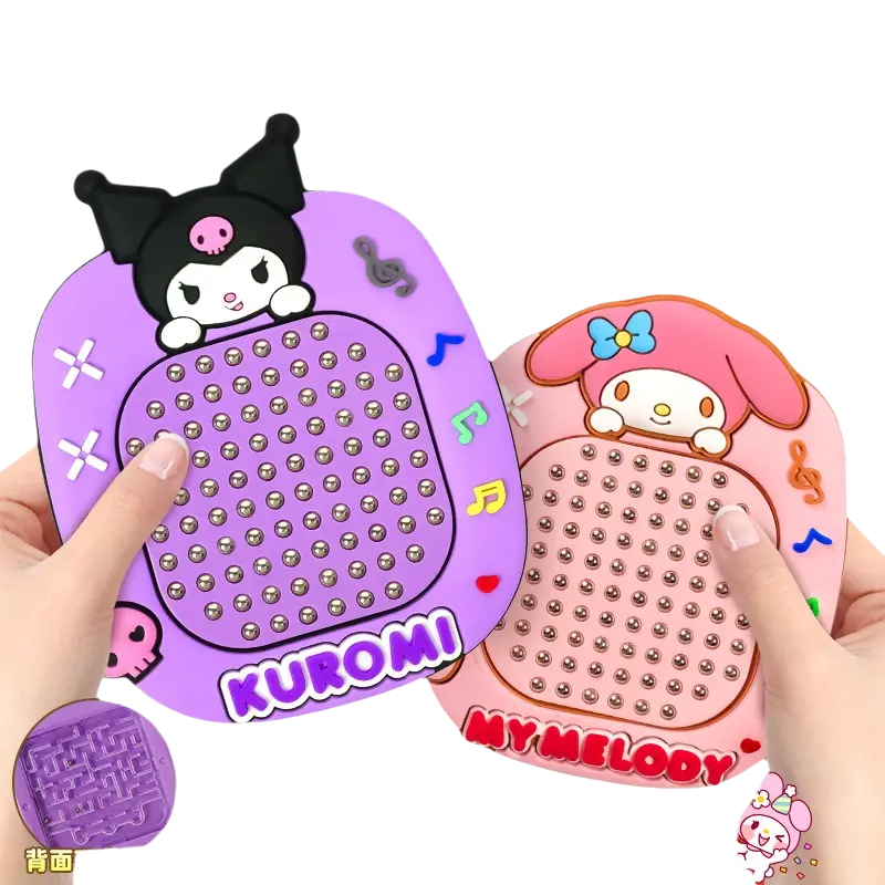 Cute Keychain បន្តោងសោរមានគ្រាប់ឆក់