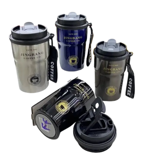 ដបទឹក Cup Jingbang Coffee Co #1762 500ml