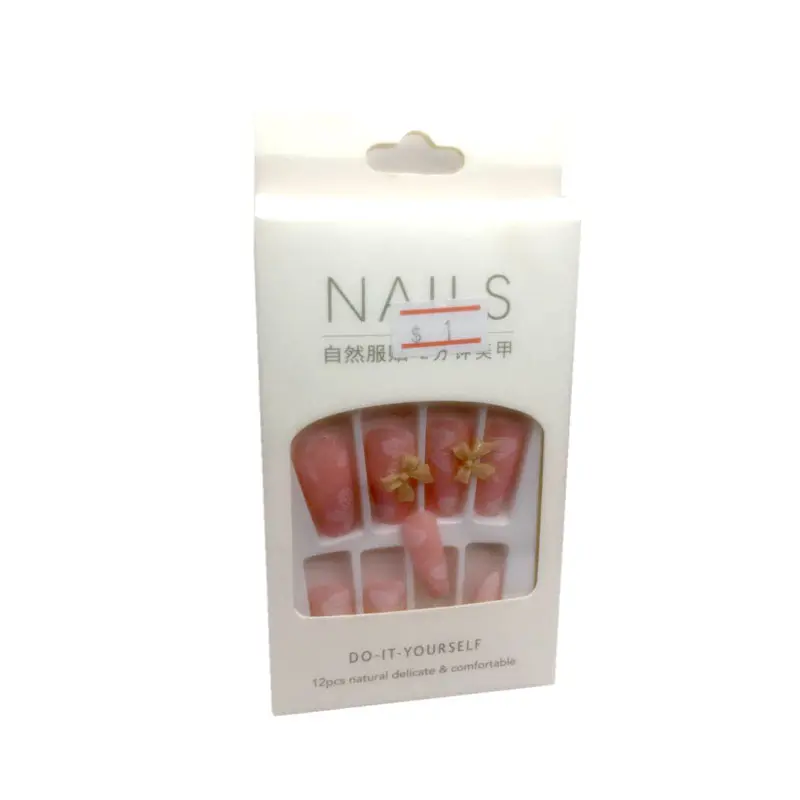 Nails-កម្មវិធីងាយស្រួល 12pcs