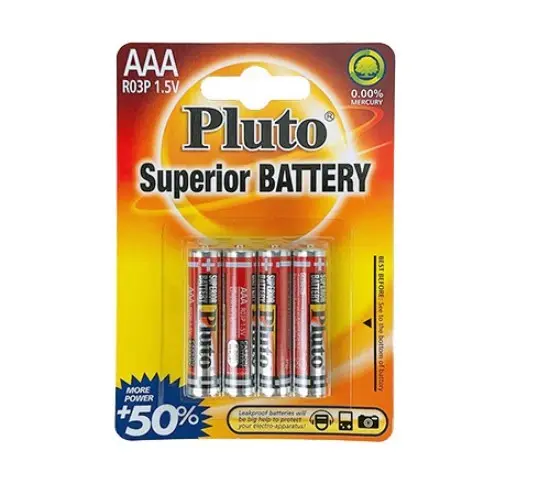 Pluto® AAA ថ្ម 2 គូរ