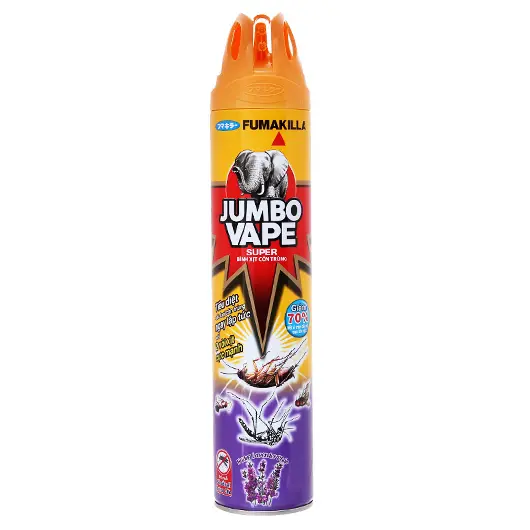 Jumbo Vape ថ្នាំបាញ់សត្វល្អិតក្លិនផ្កាឡាវែនដឺ 660ml