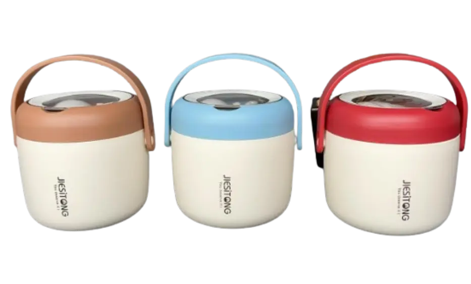 Jiesitong Lunch Box Keeps hot&Cold #LM-0284 1L