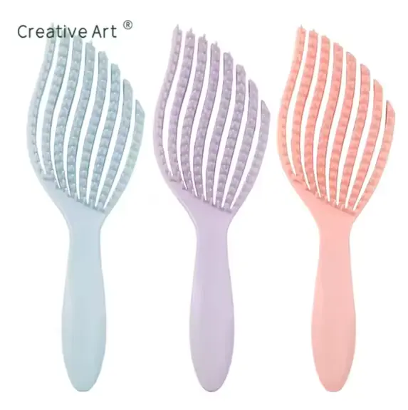 ក្រាសសិតសក់Women Curly Hair Detangling