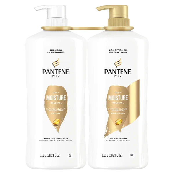 Pantene Daily Moisture Shampoo+Condioner 1.13L*2