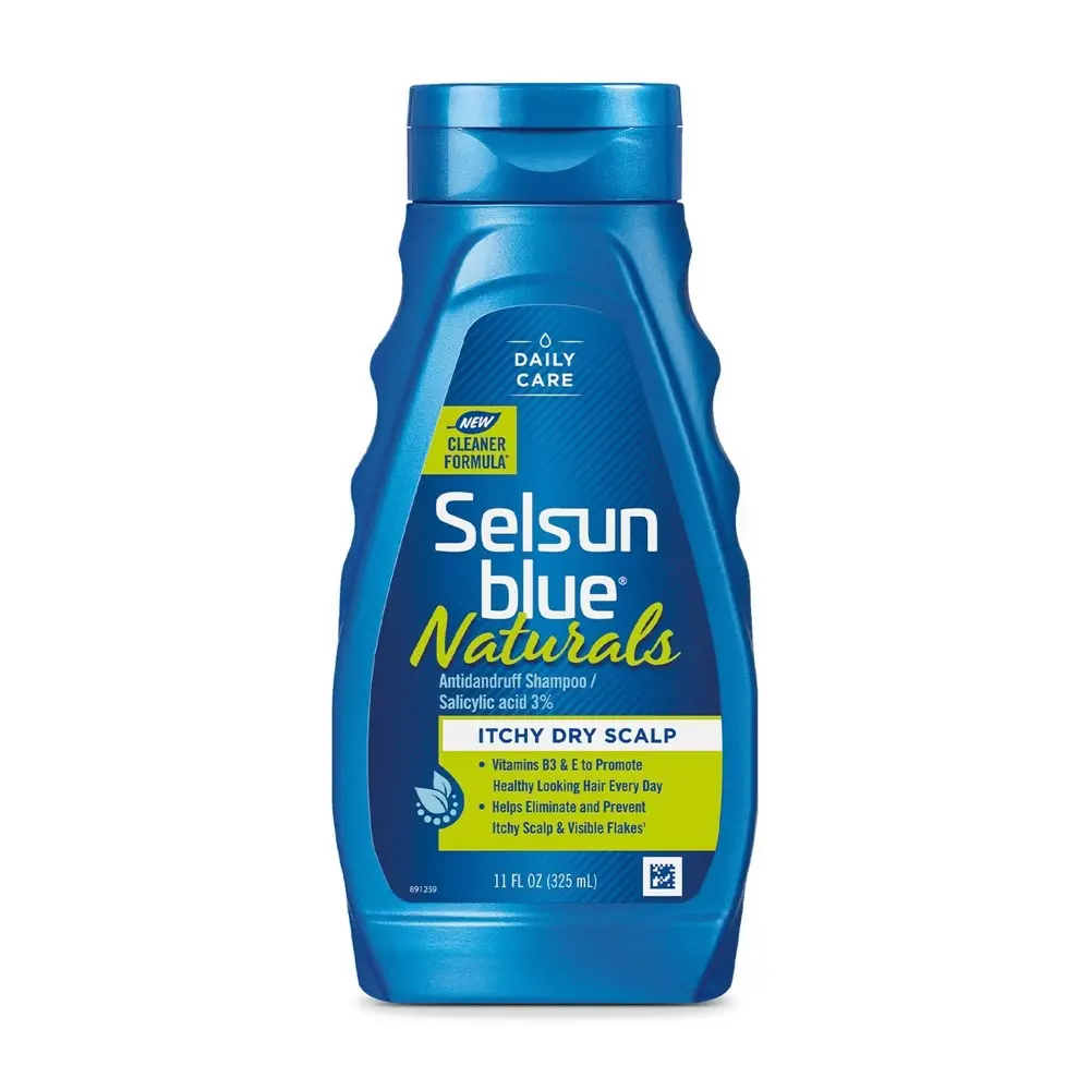 SelSun Blue Natural Itchy Dry Scalp Shampoo 325ml
