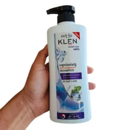Klen សាប៊ូក្លិនកក់សម្រាប់សក់អង្កែ Cool Men 450ml