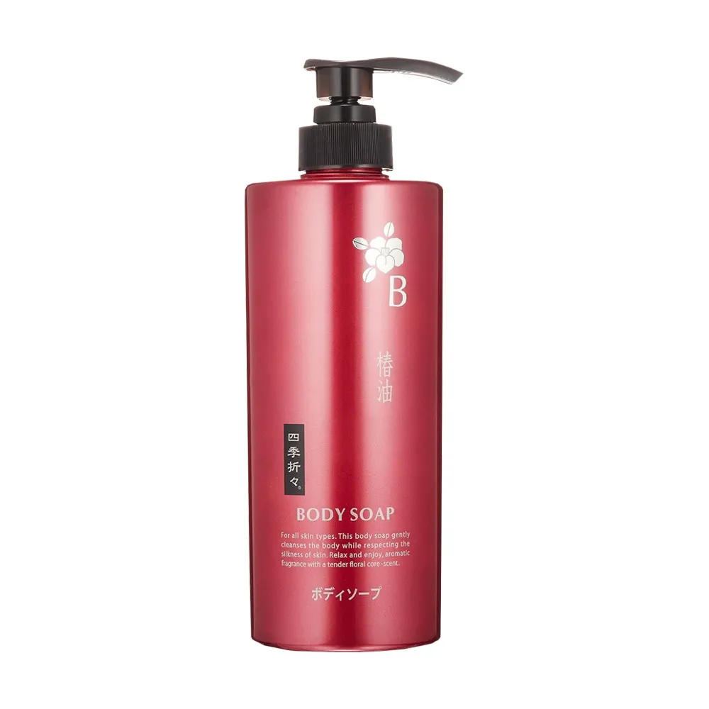 B Body Soap +ស្បៃដុសខ្លួន Cherry 600ml