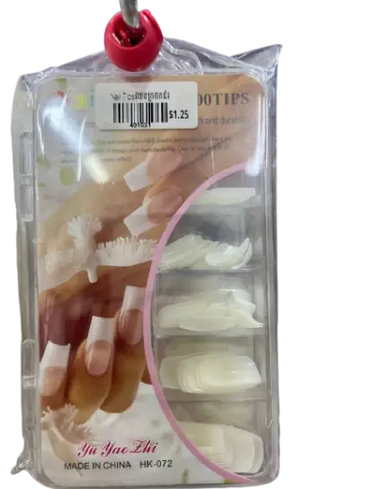 Nail Tipsឈុតក្រចកជ័រ