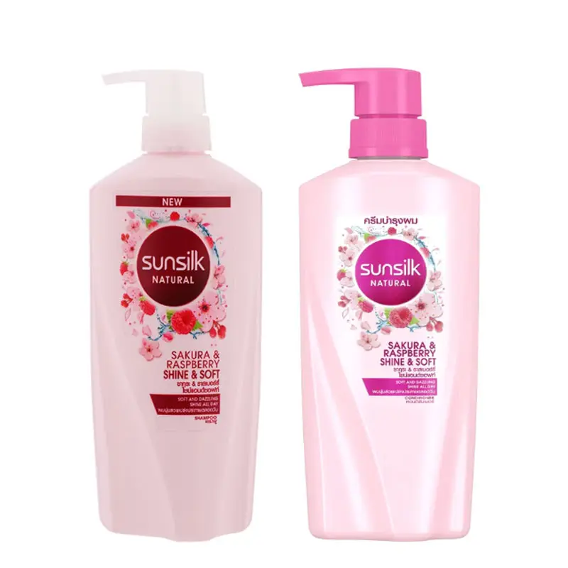 Sunsilk-សាប៊ូកក់ 425ml និងបន្ទន់សក់ 425ml