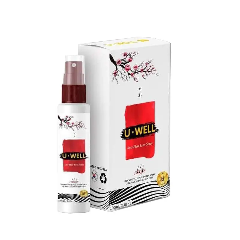 U-WELL-ស្ព្រាយ​ប្រឆាំង​ការ​ជ្រុះ​សក់ 100ml