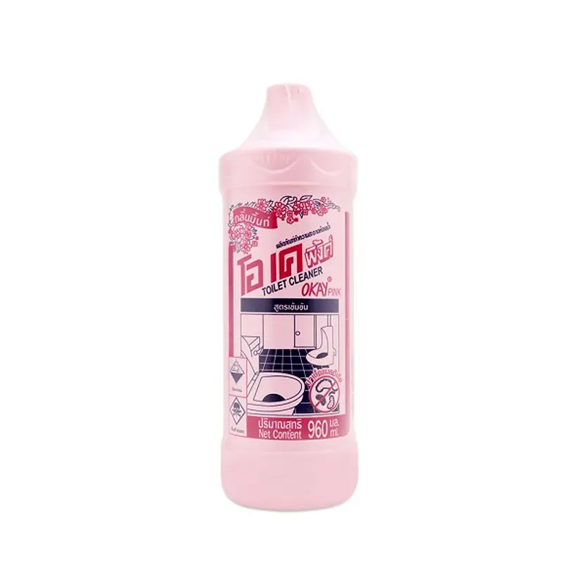 [416030] Okay Pinkទឹកសម្អាតបន្ទប់ទឹក960ml