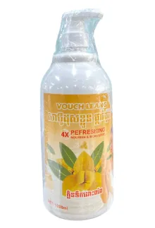 Vouch Leang សាប៊ូដុសខ្លួនរំដួល ក្លិនដោះពពែ 1200ml