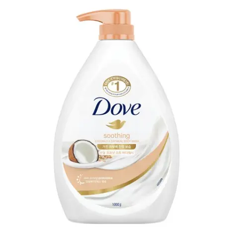 Dove Soothing Coconut Milk Body Wash #1 1000g