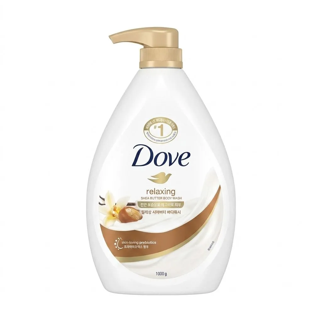 Dove Relaxing Shea Butter Body Wash #1 1000g