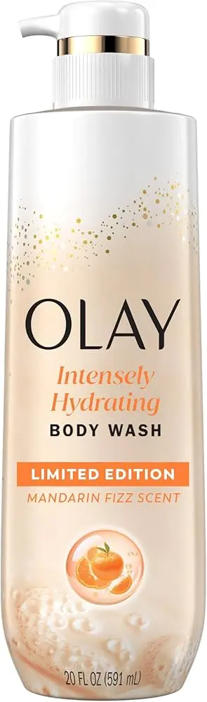 Olay Intensely Hydrating Mandarin Fizz Scent Body Wash 591ml
