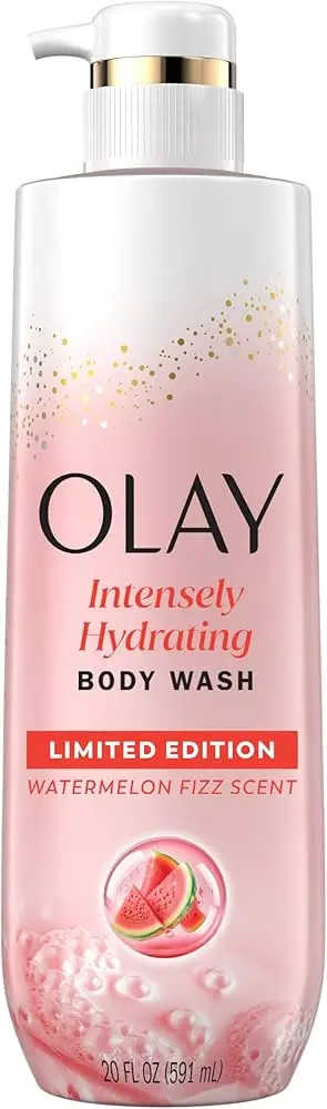 Olay Intensely Hydrating Watermelon FIzz Scent Body Wash 591ml