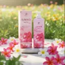 Soukanya សូកាន់យ៉ាសាប៊ូដុសខ្លួនផ្កាចំបុីក្រហម 800ml