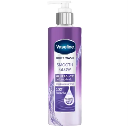 Vaseline Smooth Glowស្វាយ425ml