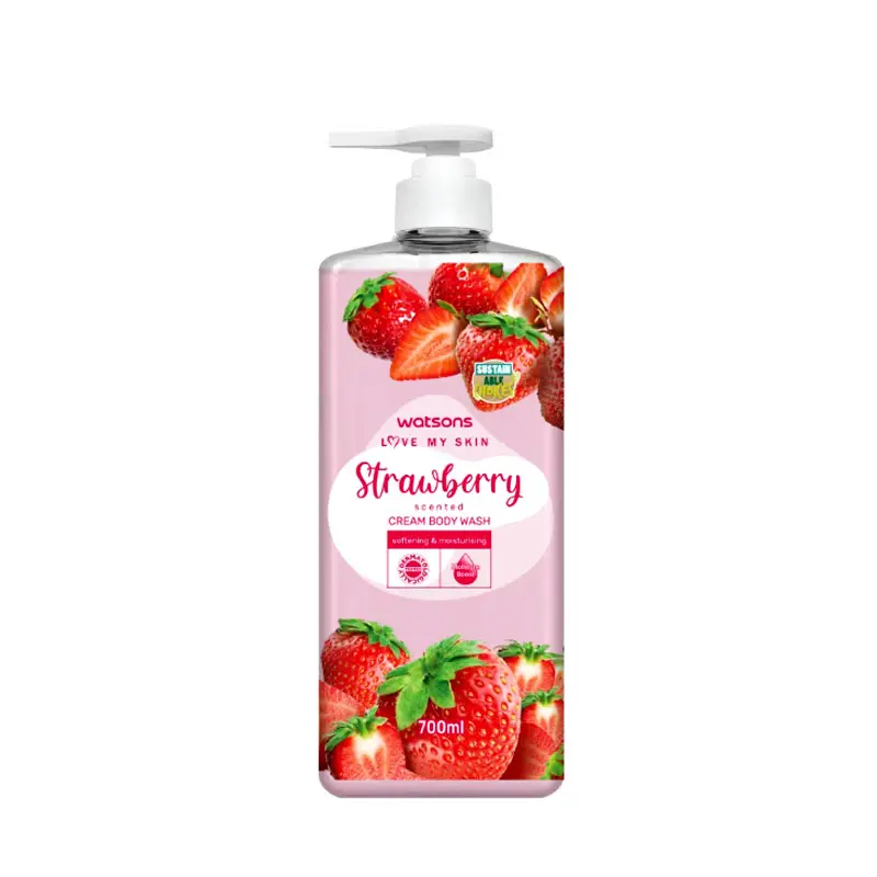 Watsons-ក្រែមក្លិនផ្លែស្រ្តប៊ឺរី 700ml