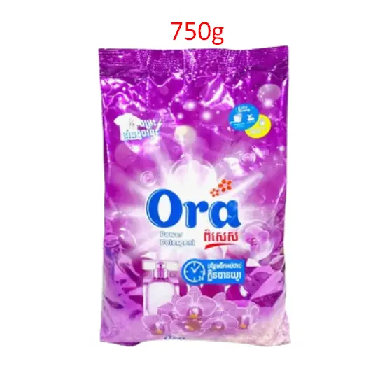 Ora Power Detergent សាប៊ូបោកគក់ពណ៌ស្វាយ 750g*12