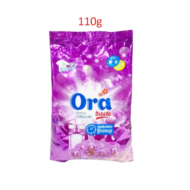 Ora Power Detergent សាប៊ូបោកគក់ពណ៌ស្វាយ 110g*72