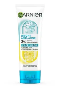 GARNIER សាប៊ូលាងមុខភ្លឺកំចាត់មុនក្រូច 100ml