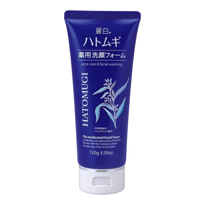 HATOMUGI Medicated facial foam 130g