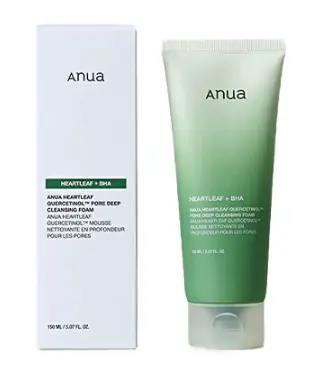 Anua សាប៊ូលាងមុខ Heartleaf+BHA 150ml
