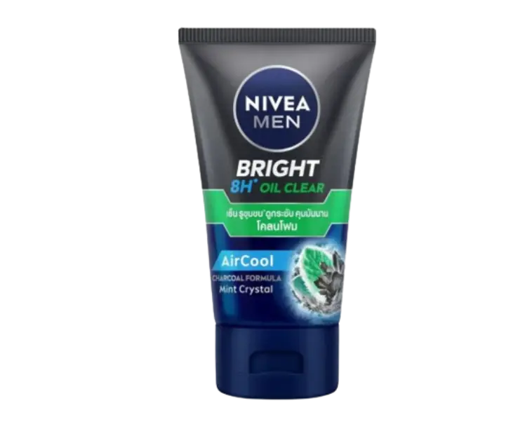 Nivea Men Bright 8H Oil Clear Mint Crystal 50g
