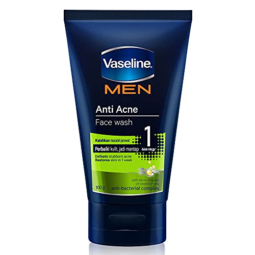 Vaseline ហ្វមលាងមុខបុរសបៃតង 100g