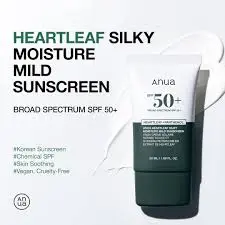 Anua Heartleaf Silky SPF 50+ 50ml