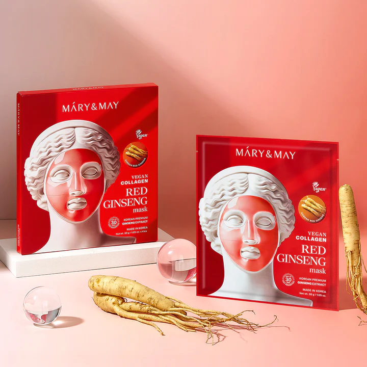 Mary&May Red Ginseng Mask 30g*4