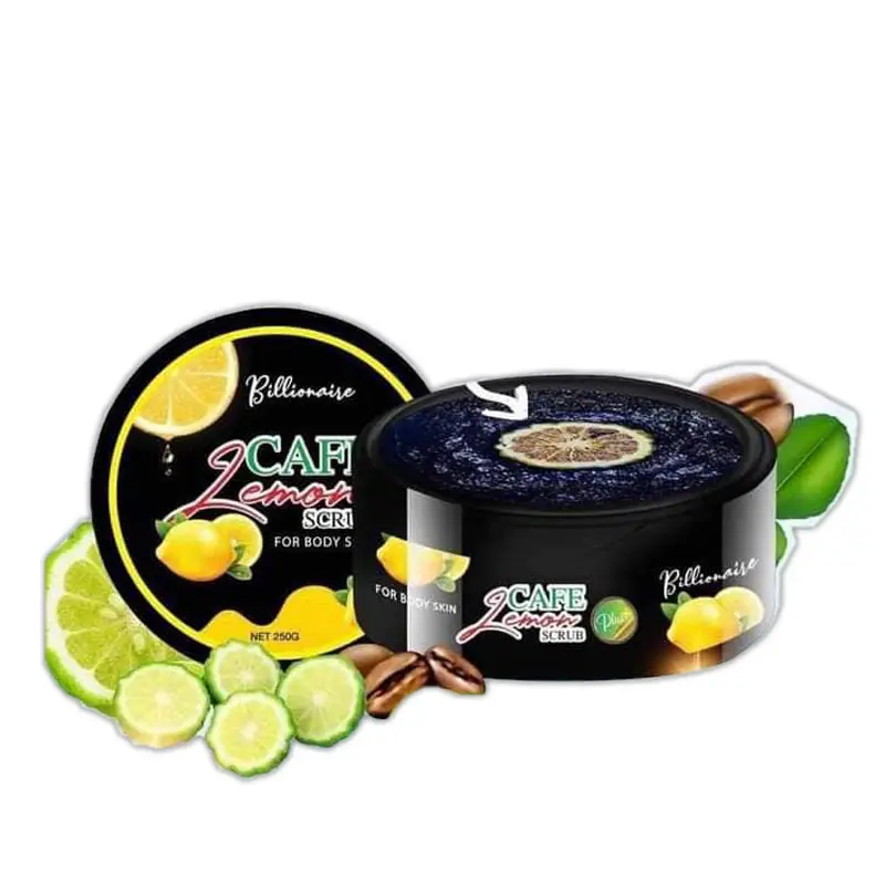 Billionaise ស្រ្កាបកាហ្វេក្រូចឆ្មា LemonScrub 500g