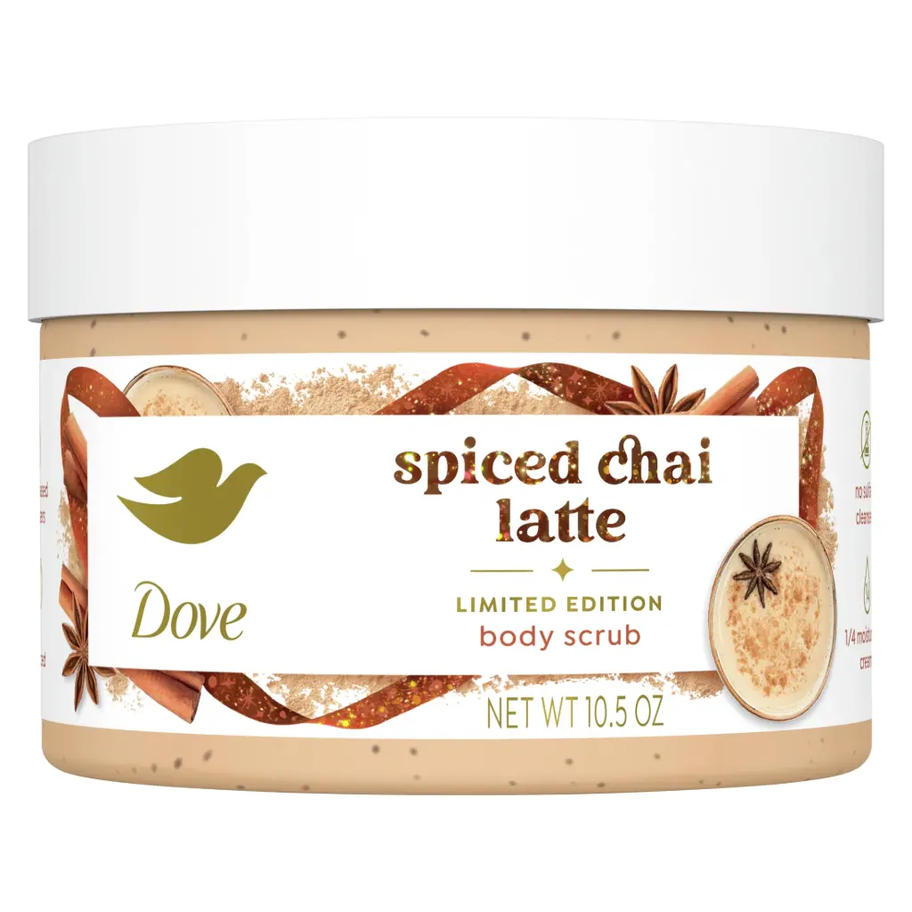 Dove Body Scrub Chai Latte 15oz
