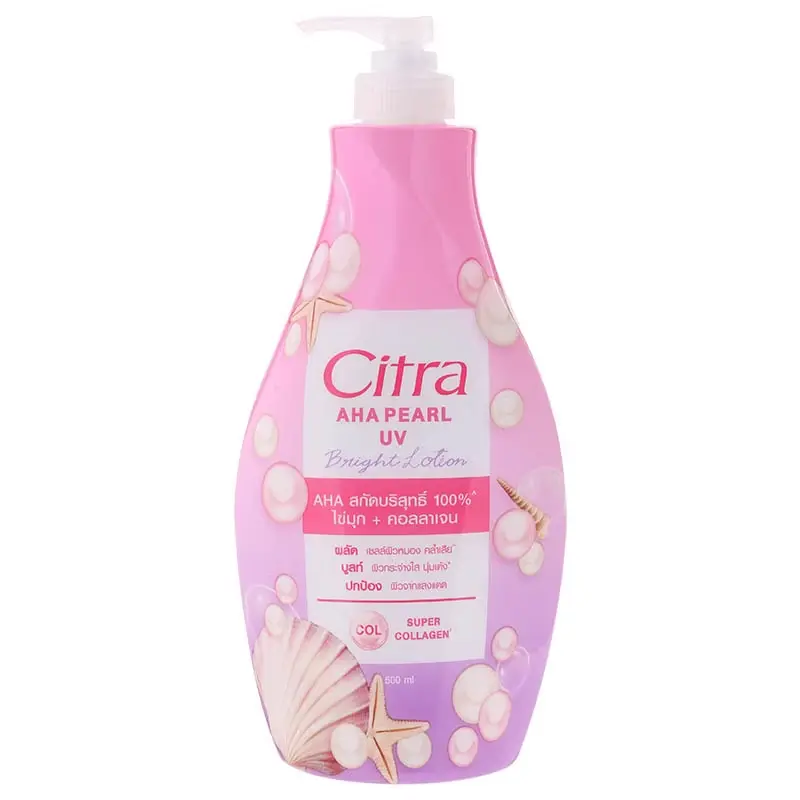 Citra-ឡេលាបខ្លួនពន្លឺកាំរស្មីយូវី  ផ្កាឈូក 500ml