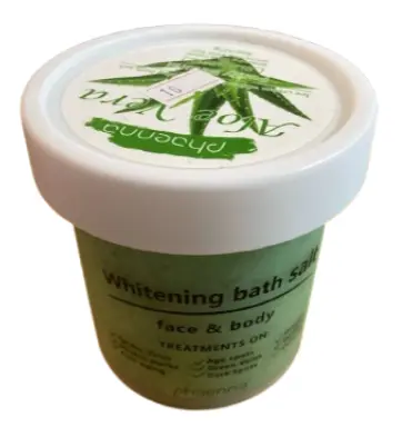 Phaenna Face & Body Bath Salt Aloe Vera 425g