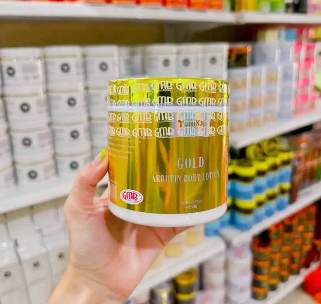 GMB Gold Arbutin ឡេលាបខ្លួន 500g