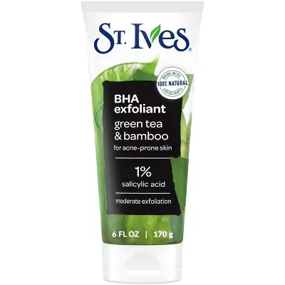 ST.Ives BHA Exfoliant Green Tea & Bamboo 1% Scrub 170g